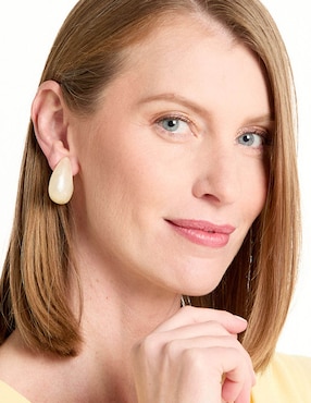 Aretes de gota Parfois con acabado brillante