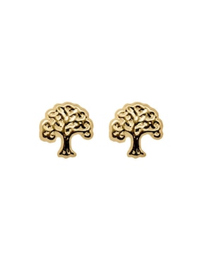 Broqueles de árbol Lenna de oro