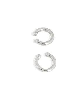 Aretes de círculo Map con acabado lustre