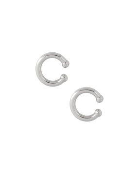 Aretes de círculo Map con acabado lustre