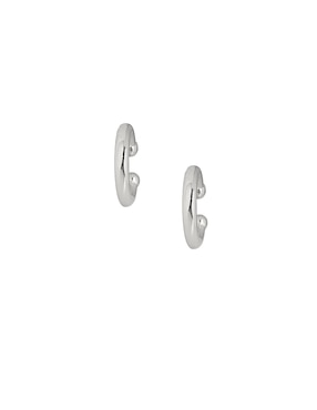 Aretes de círculo Map con acabado lustre