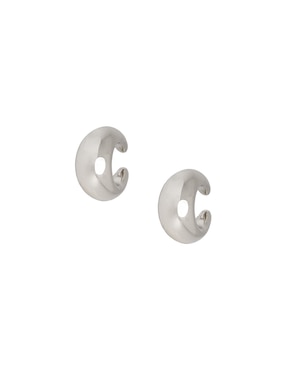 Aretes de círculo Map con acabado lustre
