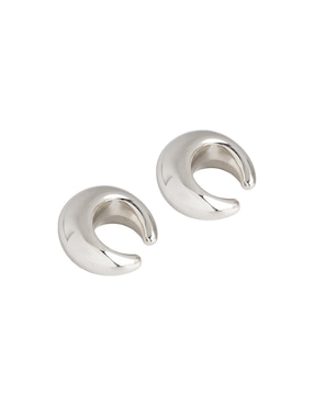 Aretes de círculo Map con acabado lustre