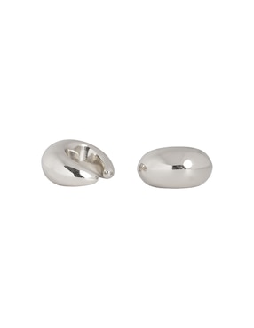 Aretes de círculo Map con acabado lustre