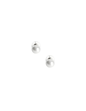 Aretes y collar Map perla
