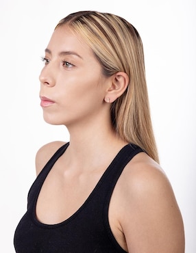 Broqueles de alas Angel Lenna de oro con acabado brillante zirconia