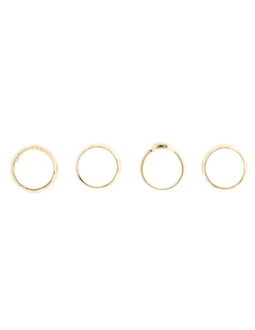 Set anillo Map pulido
