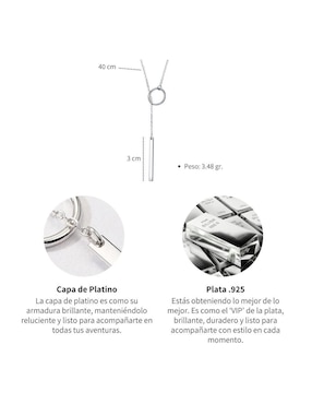 Collar Chulada Beauty de plata P 925