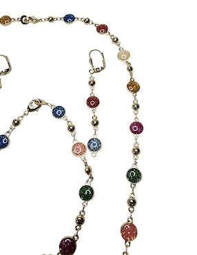 Set collar, pulsera y aretes Limerence By Claudia Herrera