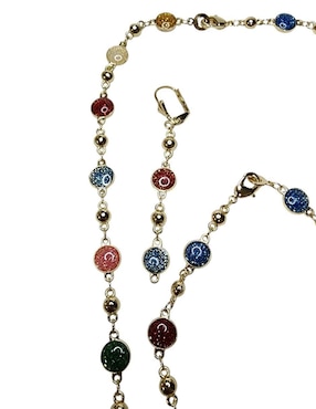 Set collar, pulsera y aretes Limerence By Claudia Herrera