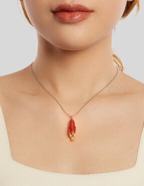 Collar de mazorca Chulada Raíces de plata P 925