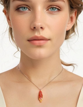 Collar de mazorca Chulada Raíces de plata P 925