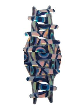 Pinza para el cabello de acetato Map