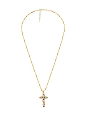 Collar de cruz Unlimited By Ob 18 K