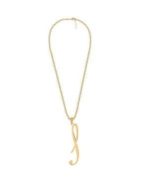 Collar de letra s Unlimited By Ob 18 K