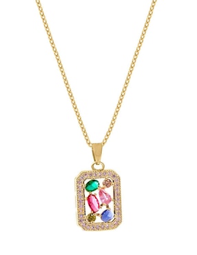 Collar cuadrado Unlimited By Ob 18 K