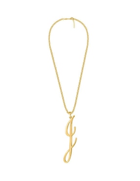 Collar de letra j Unlimited By Ob 18 K