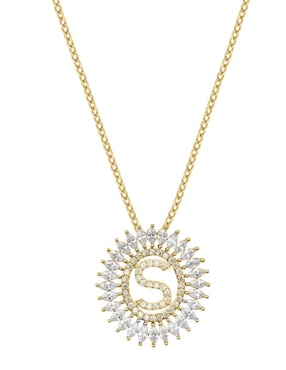 Collar de letra s Unlimited By Ob 18 K