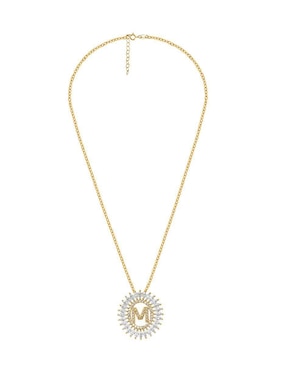 Collar de letra m Unlimited By Ob 18 K