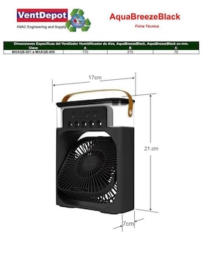 Enfriador de aire Ventdepot 3 velocidades