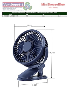 Enfriador de aire Ventdepot 3 velocidades