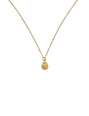 Collar con dije de concha Bizou