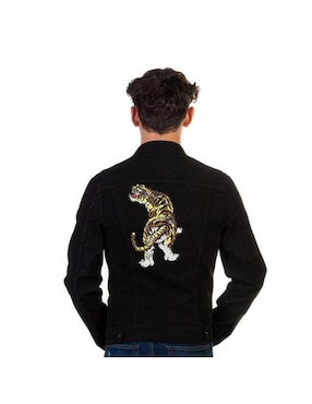 Parche decorativo para ropa Ventdepot Tiger04 aplicación bordado