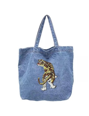 Parche decorativo para ropa Ventdepot Tiger04 aplicación bordado