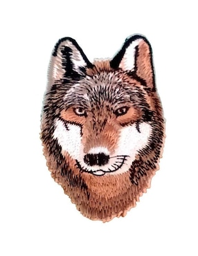 Imagen de producto Parche decorativo para ropa Ventdepot Wolf aplicación bordado