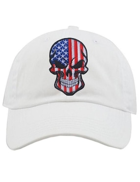 Parche decorativo para ropa Ventdepot Skull Flag03 aplicación bordado