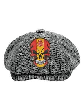 Parche decorativo para ropa Ventdepot Skull Flag01 aplicación bordado