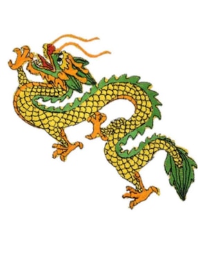 Imagen de producto Parche decorativo para ropa Ventdepot Dragón03 aplicación bordado