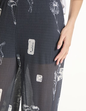 Pantalón relaxed Parfois wide leg para mujer
