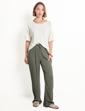 Suéter Parfois cuello redondo para mujer