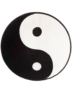 Imagen de producto Parche decorativo para ropa Ventdepot Yin Yang aplicación bordado