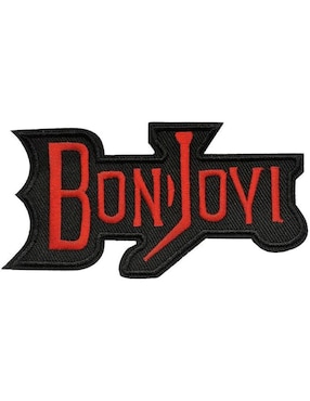 Imagen de producto Parche decorativo para ropa Ventdepot Bon Jovi aplicación bordado