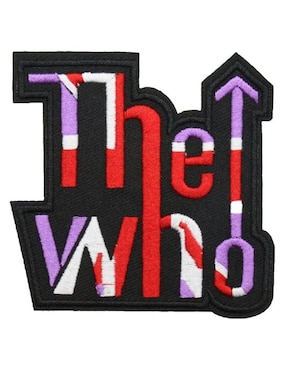 Imagen de producto Parche decorativo para ropa Ventdepot The Who aplicación bordado