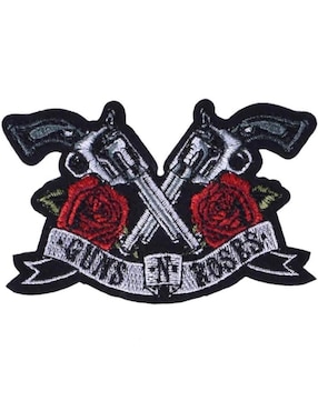 Parche decorativo para ropa Ventdepot Guns N' Roses aplicación bordado