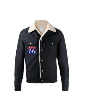 Parche decorativo para ropa Ventdepot Route 66 aplicación bordado