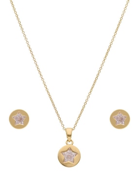 Aretes y collar de estrella Nuvi fantasía