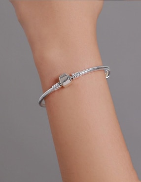 Pulsera Chulada de plata P 925 Beauty con acabado pulido