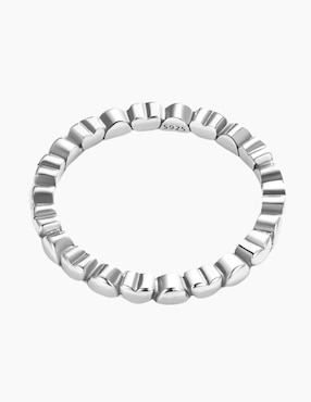 Anillo de corazón Chulada Beauty P 925 de plata pulido