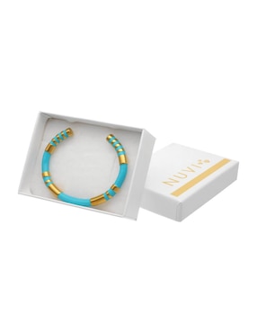 Pulsera Nuvi Tendencia con acabado brillante