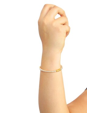 Pulsera Nuvi Tendencia con acabado brillante