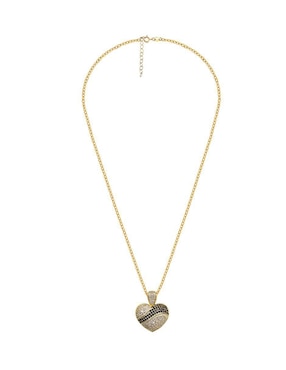 Collar con dije de corazón Unlimited By Ob 18 K