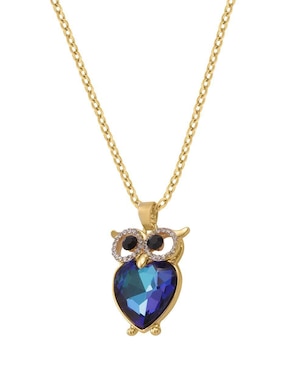 Collar con dije búho Unlimited By Ob 18 K