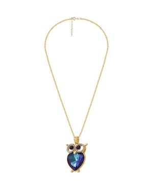 Collar con dije búho Unlimited By Ob 18 K