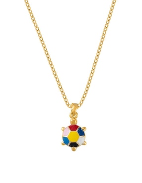 Collar con dije de tortuga Unlimited By Ob 18 K