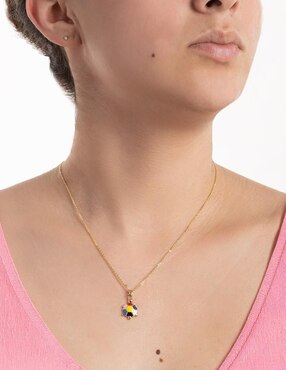 Collar con dije de tortuga Unlimited By Ob 18 K