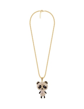 Collar con dije de oso Unlimited By Ob 18 K
